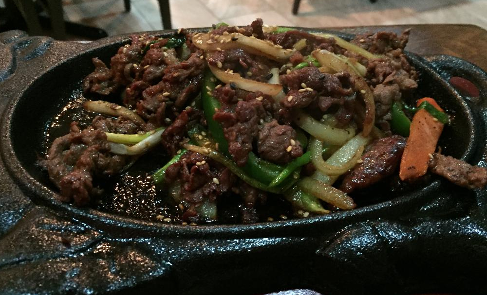 Korea House Beef Hot Stone