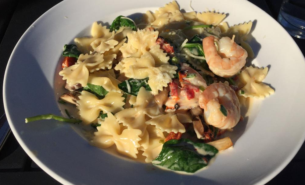 Lombaro's Shrimp Farfalle