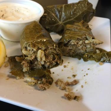 Legacy Gyros Rolled Grape Leaves with Ground Beef