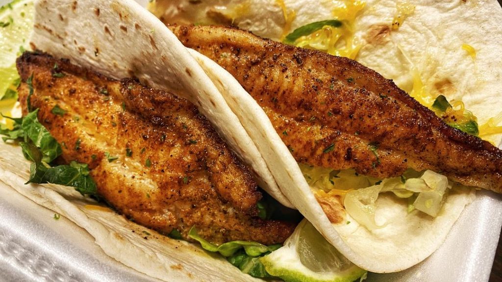 A Taste of New Orleans Blackened Catfish Tacos