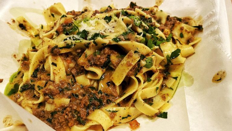 WD Cravings Pappardelle Pasta with Beef Bolognese