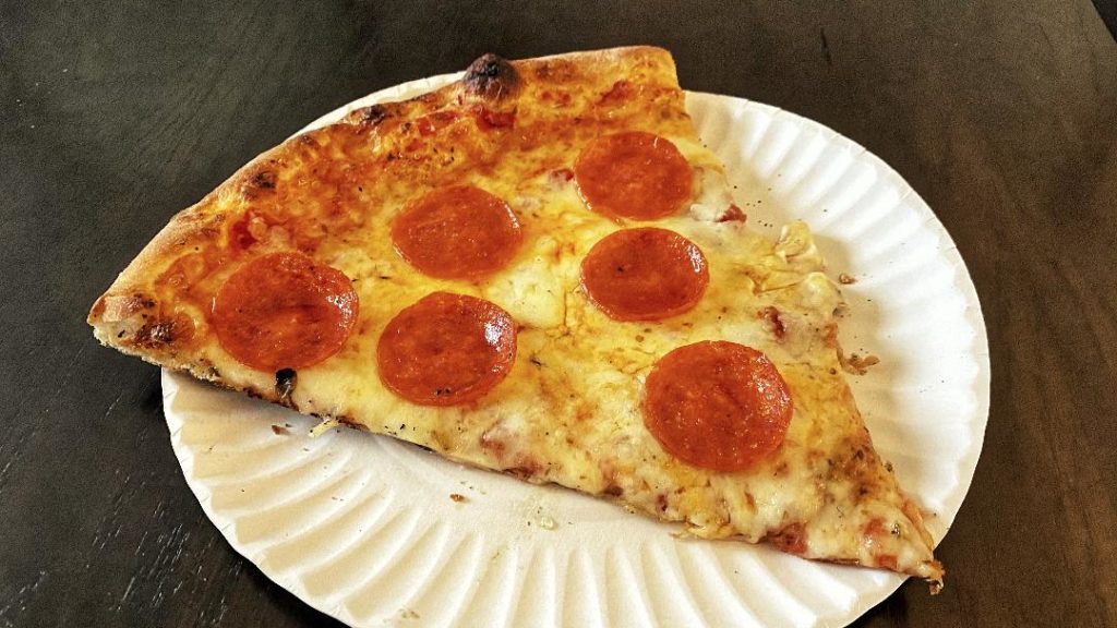Frank's Pizzeria Slice of Pepperoni Pizza