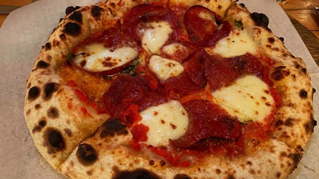 Via Farina Pepperone Pizza
