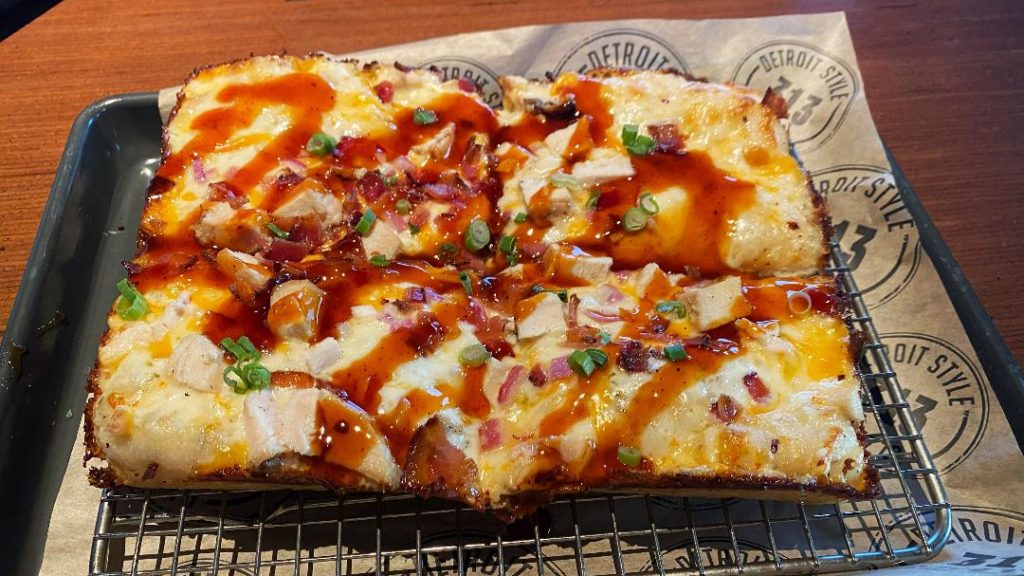 Backlot Pizza + Kitchen BBQ Chicken Pizza