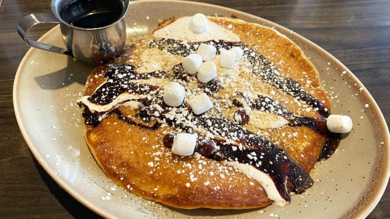Early Bird S'Mores Pancake