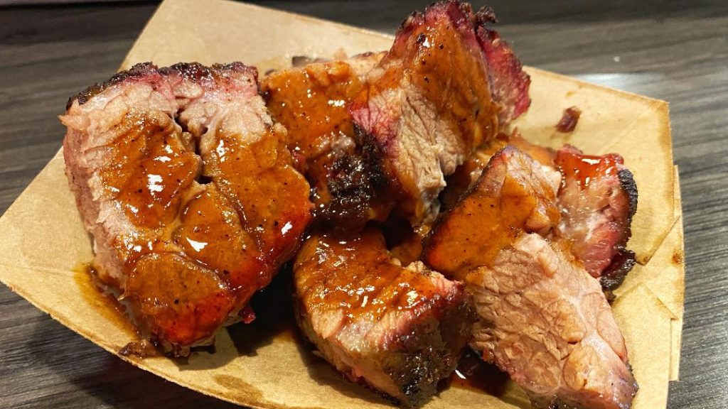 Porky Butts BBQ Burnt Ends