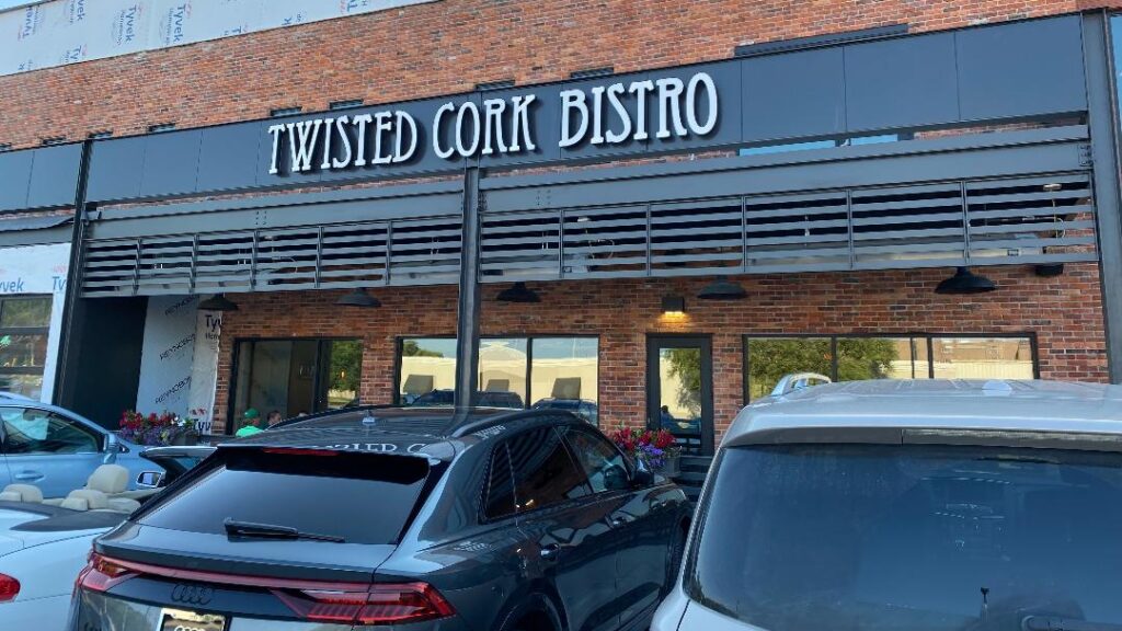 Twisted Cork Bistro Outside