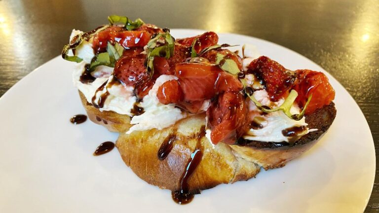 Know Good Foods Strawberry + Burrata Toast