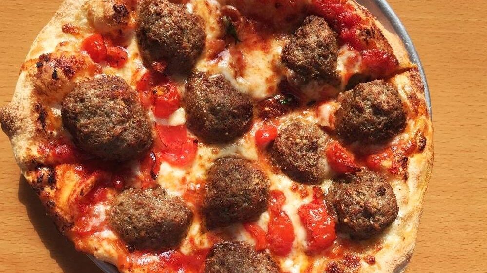 Tasty Pizza Meatball Pizza