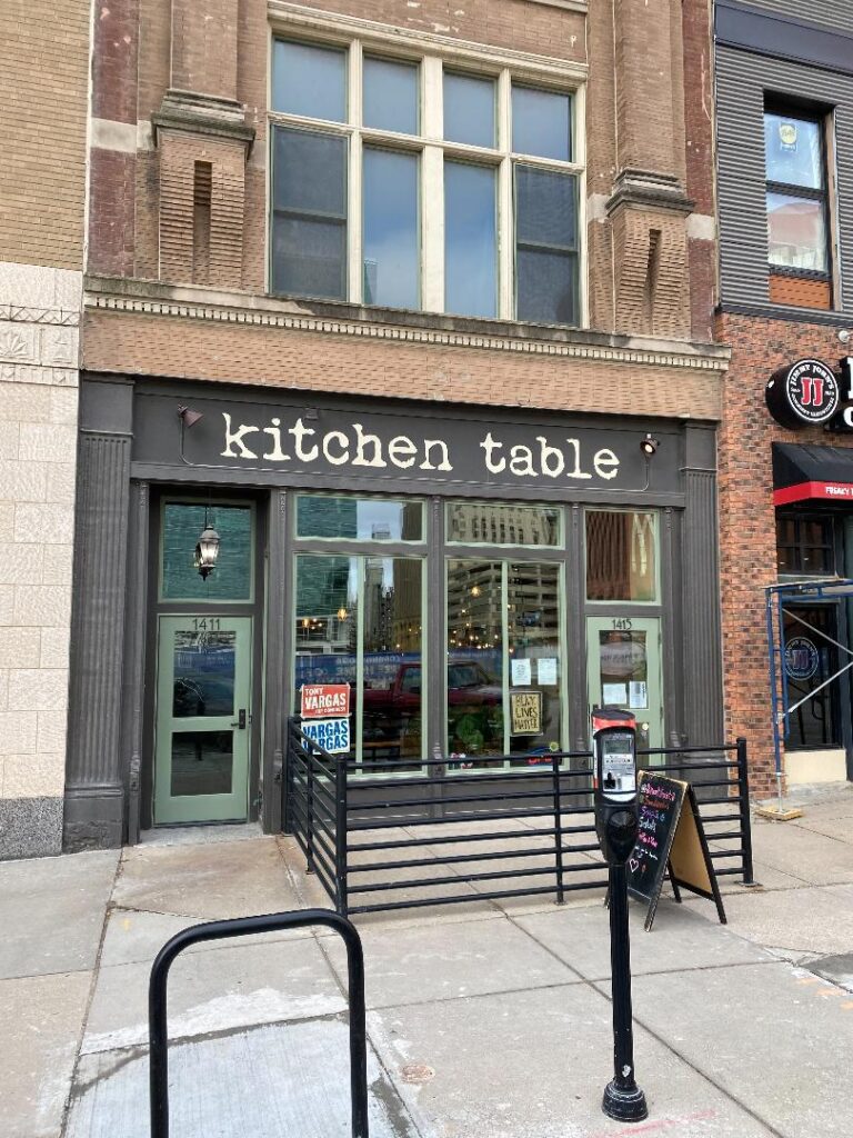 Restaurant Review: Kitchen Table - Restaurant Hoppen