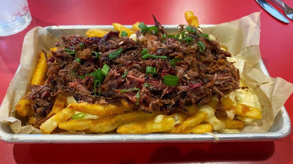 Porky Butts BBQ Texas Poutine