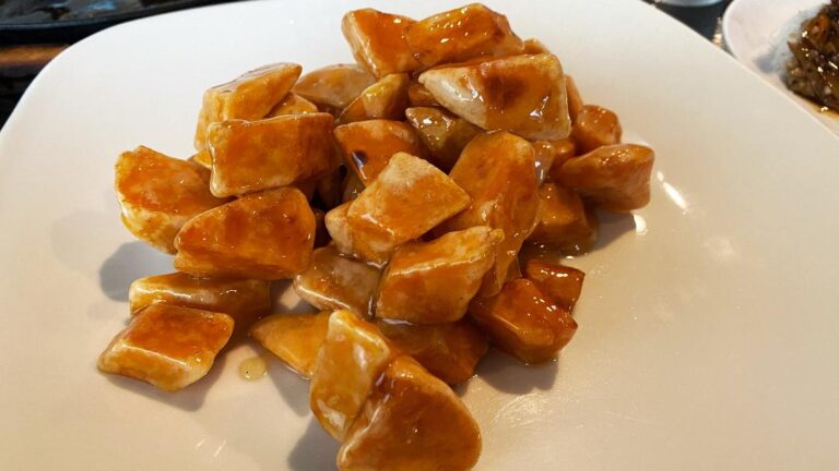 Blue & Fly Asian Kitchen Candied Sweet Potato