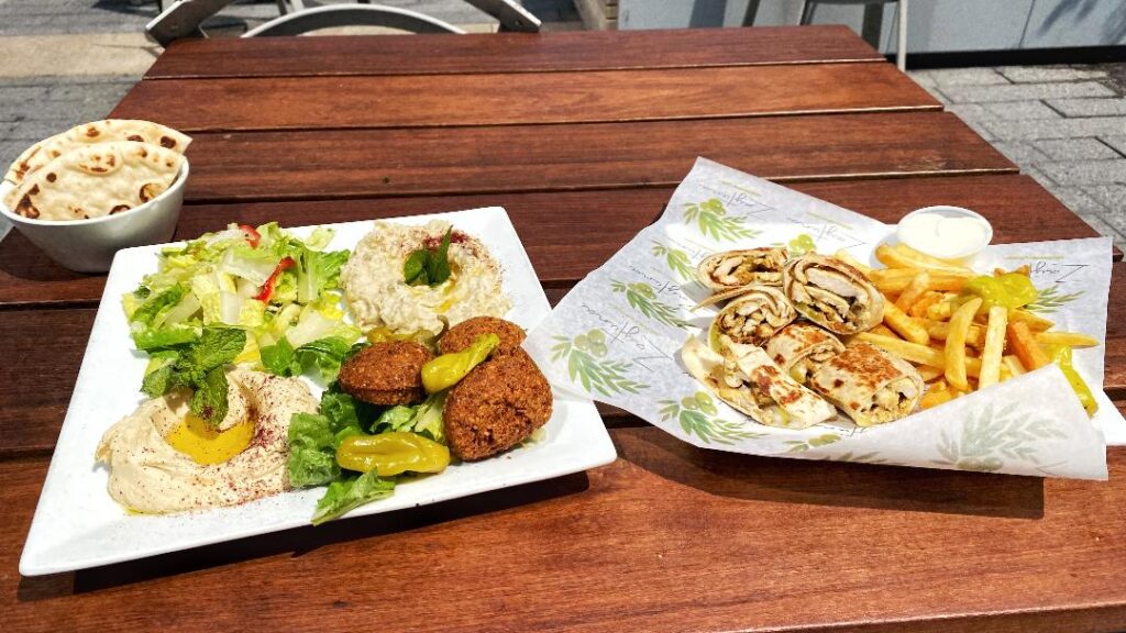 Zaytuna Chicken Shawarma & Vegetarian Platter