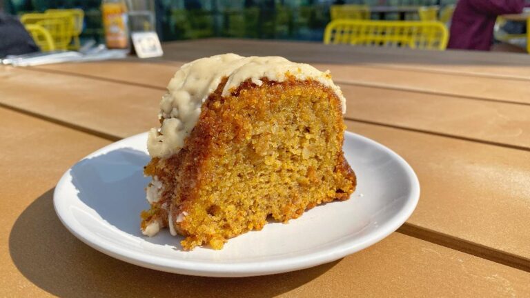 Fig Gluten Free Pumpkin Cake with Maple