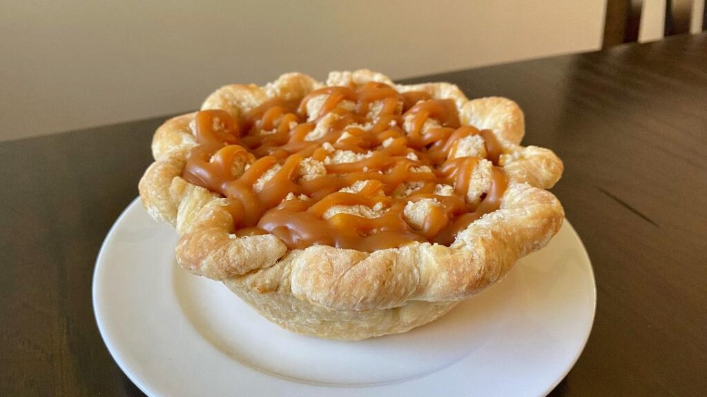 The Pie Fairy Caramel Apple Struessel Pie