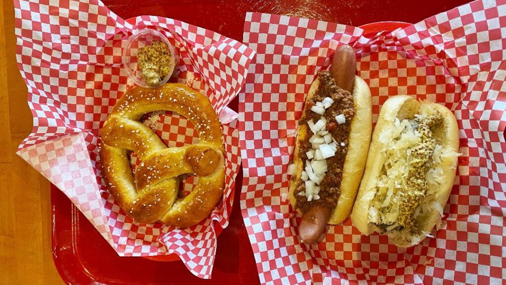 Willie Dogs Pretzel and Dogs