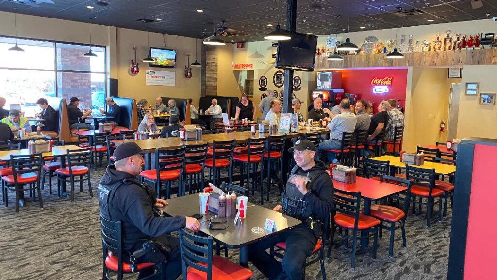 Porky Butts BBQ Interior