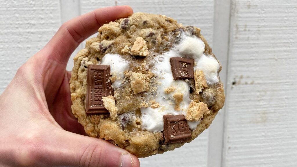 crumb coat & chill S'mores Cookie