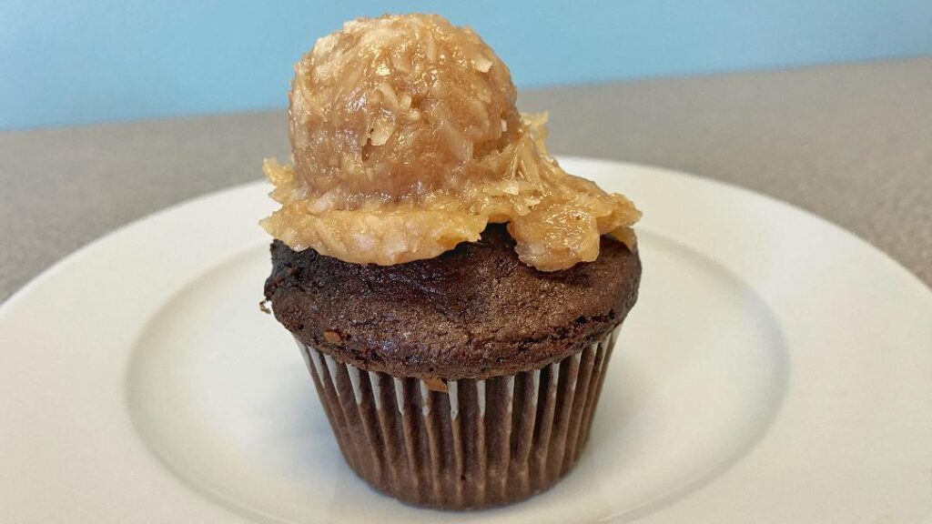 Dave's Cakes of Omaha German Chocolate Cupcake