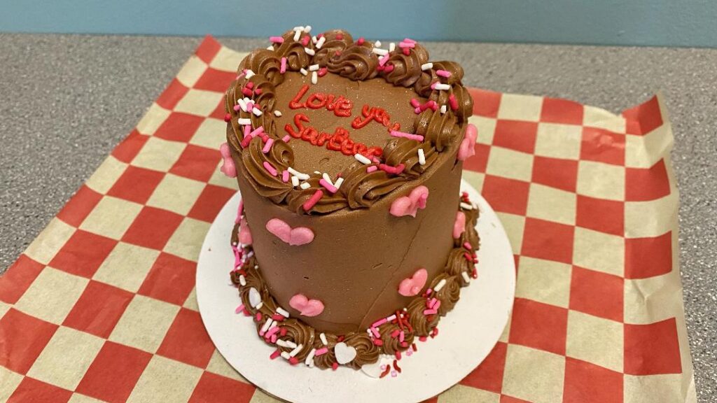 Sweet Magnolia's Bake Shop Double Chocolate Cake