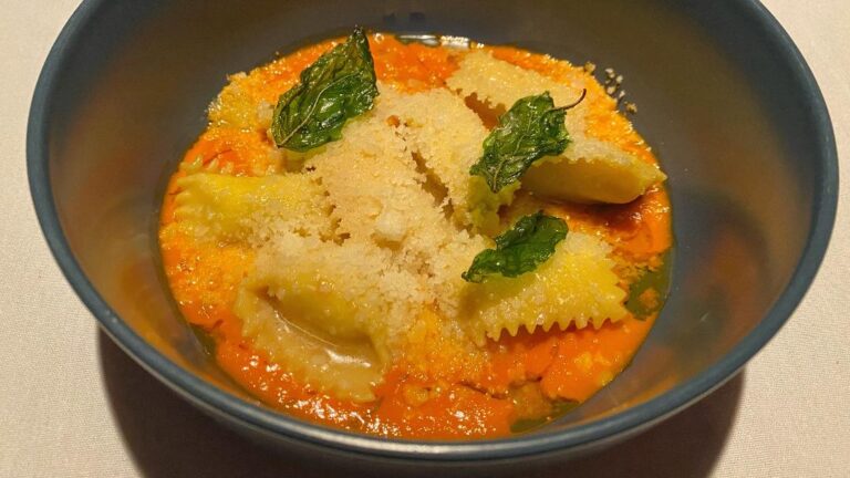 The Boiler Room Ricotta Agnolotti