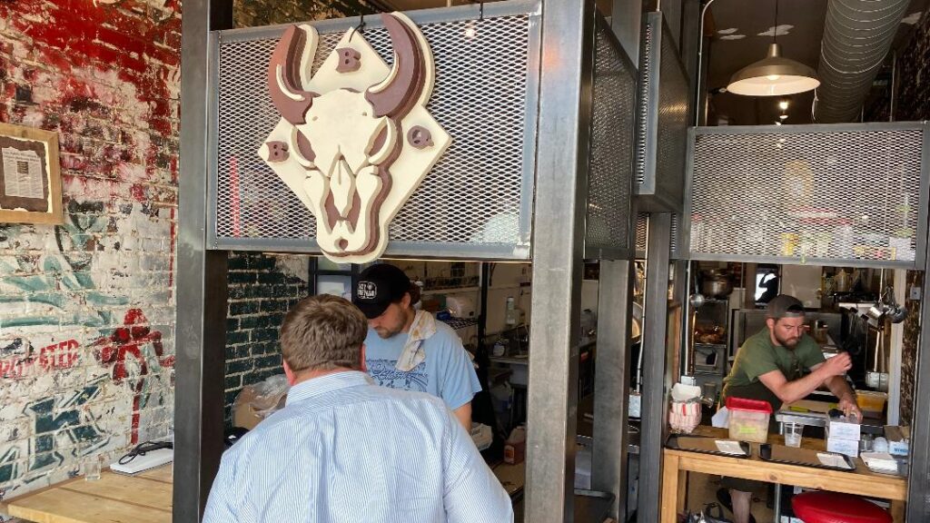 Lazy Buffalo BBQ Interior