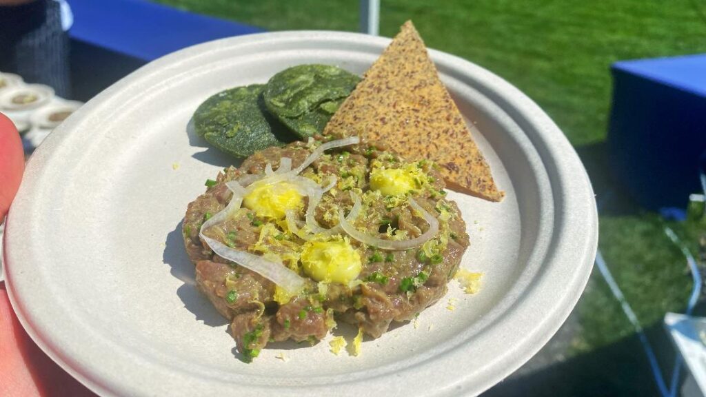 Battle of the Chefs Bison Tartare