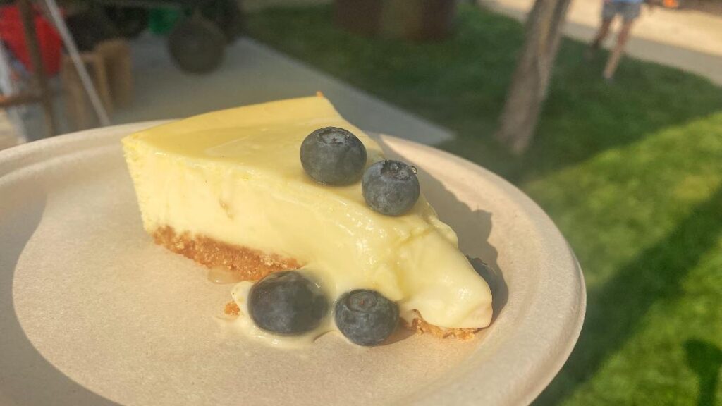 Breeze Honey Goat Cheese Cheesecake