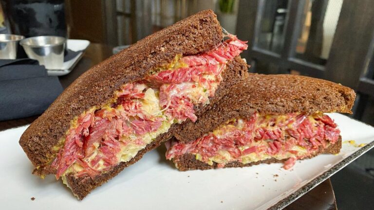 Orleans Room Blackstone Reuben sandwich