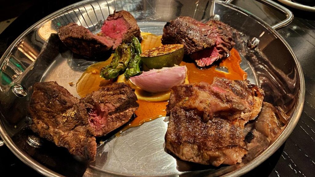 The Committee Chophouse Certified Piedmontese Steak Flight