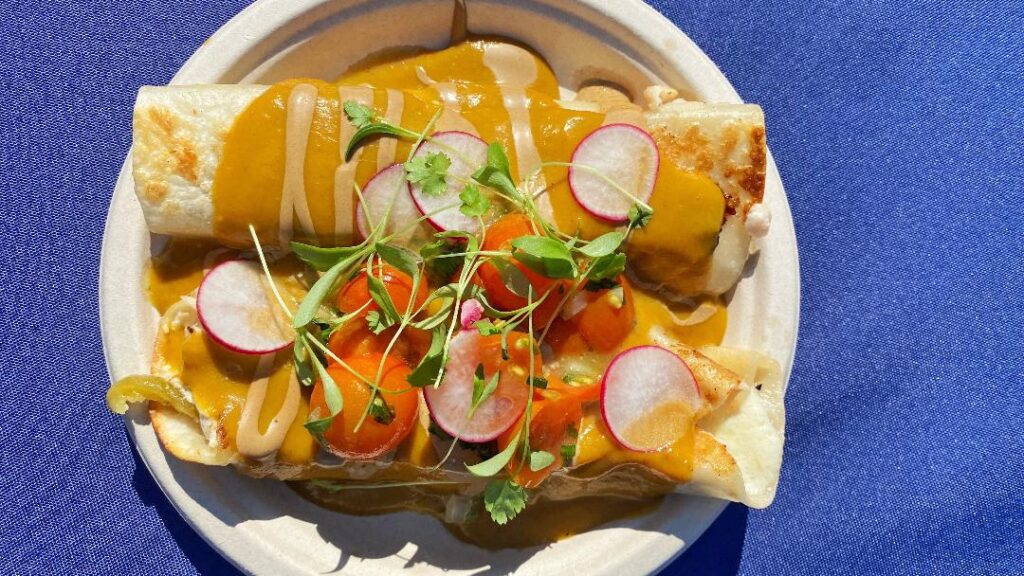 Battle of the Chefs Seafood Enchiladas