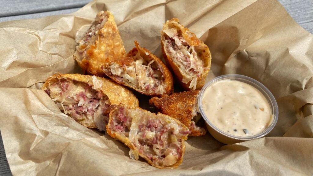 Paddy McGown's Reuben Egg Rolls