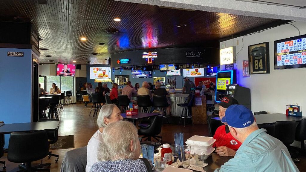 Rookies Bar & Grill Interior