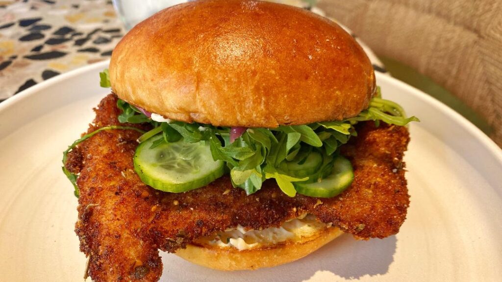 Clio Chicken Schnitzel Sando