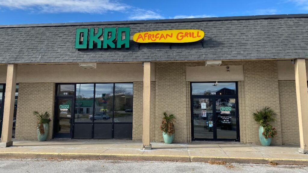 Okra African Grill Exterior