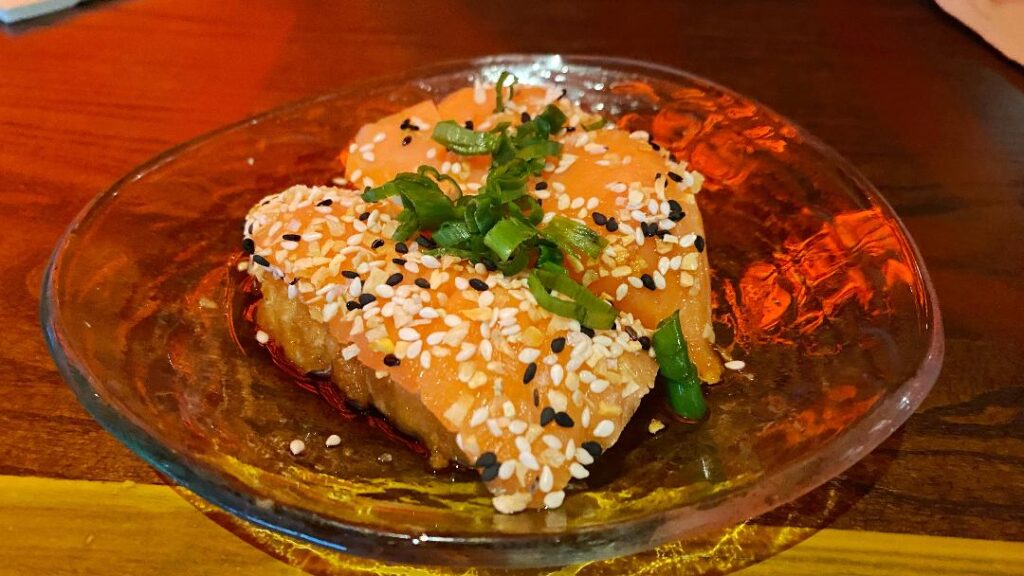 Blue Sushi & Sake Grill Everything Smoked Salmon