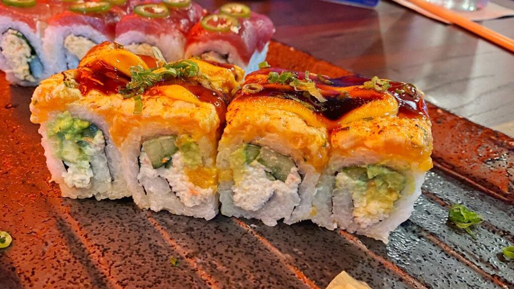 Blue Sushi & Sake Grill Lion King Roll