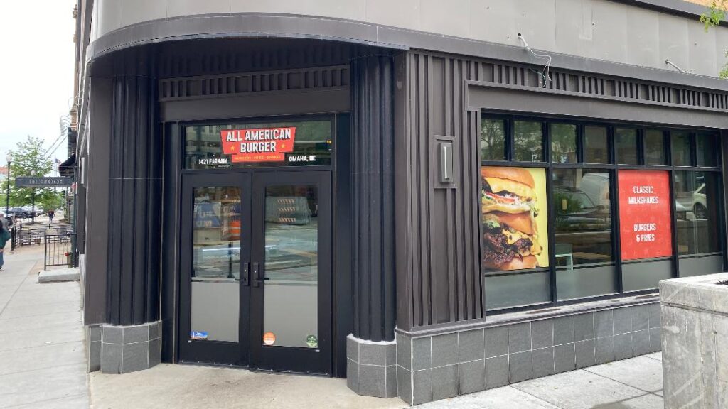 All American Burger Exterior
