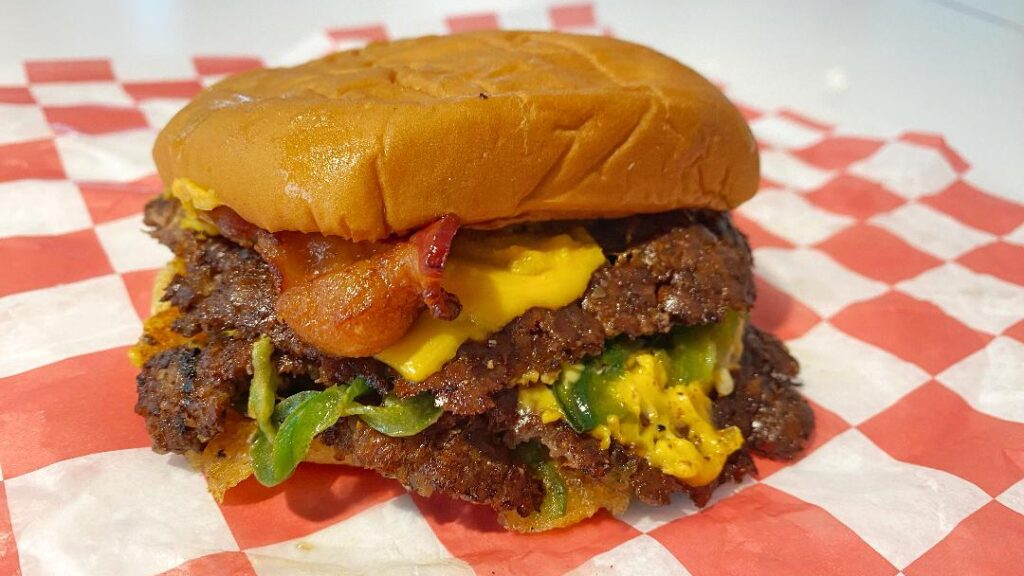 All American Burger Smokin' Hot Smash