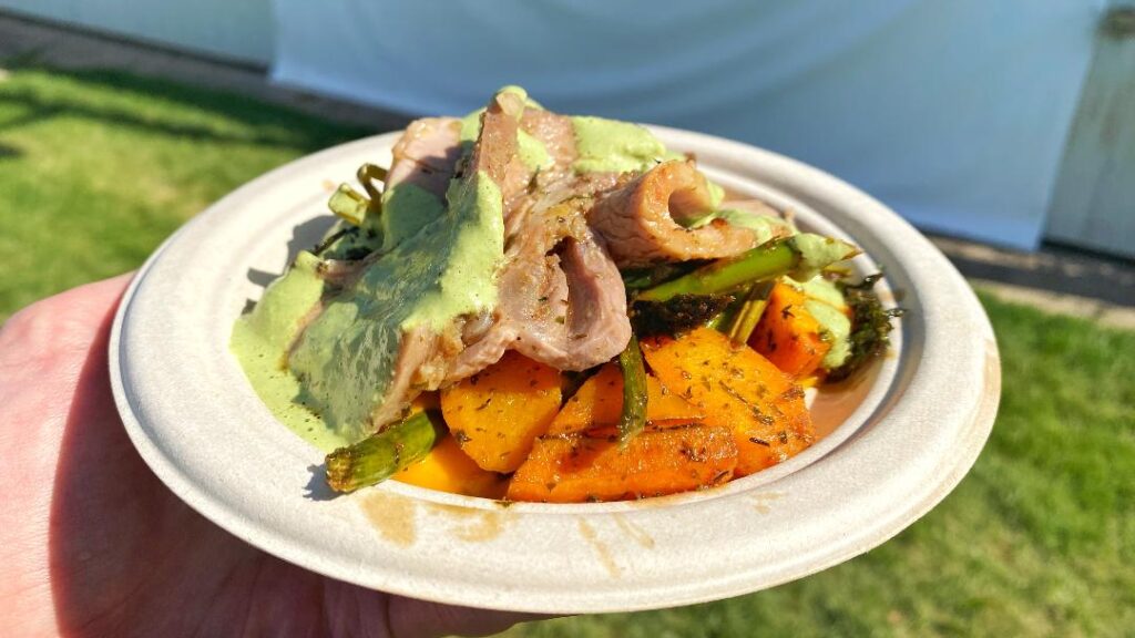 Battle of the Chefs South American Porchetta