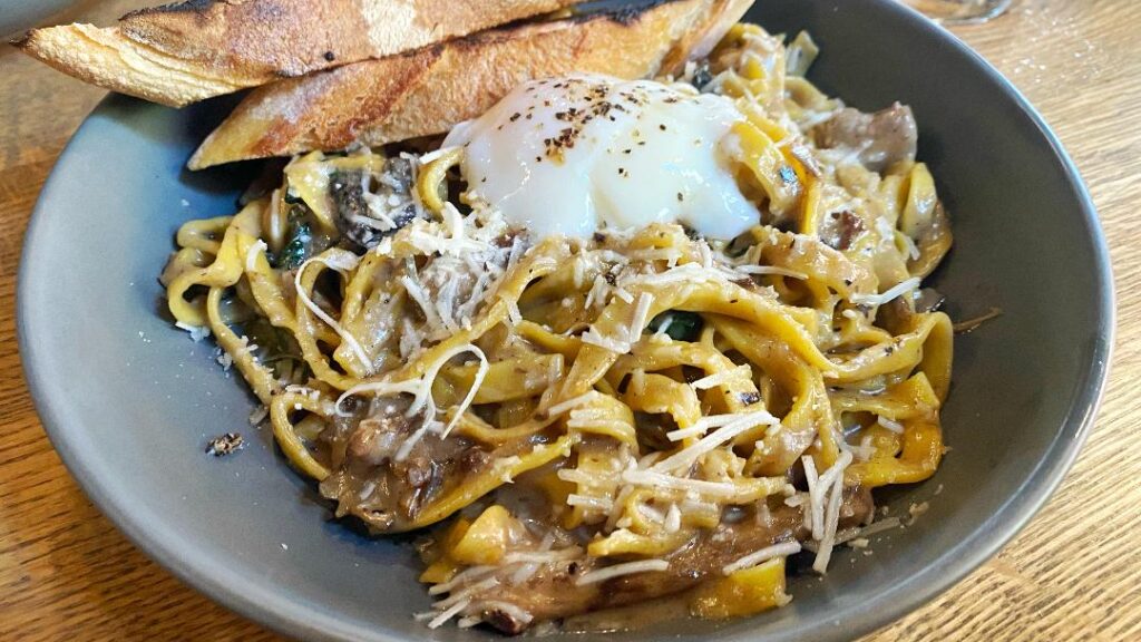 Gather in Omaha Truffle Pasta