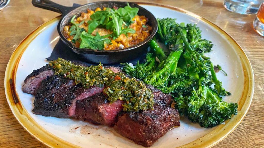 Gather in Omaha Wagyu Flatiron