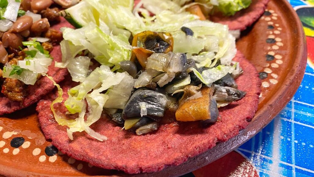 Mexitli Restaurant Huitlacoche Taco