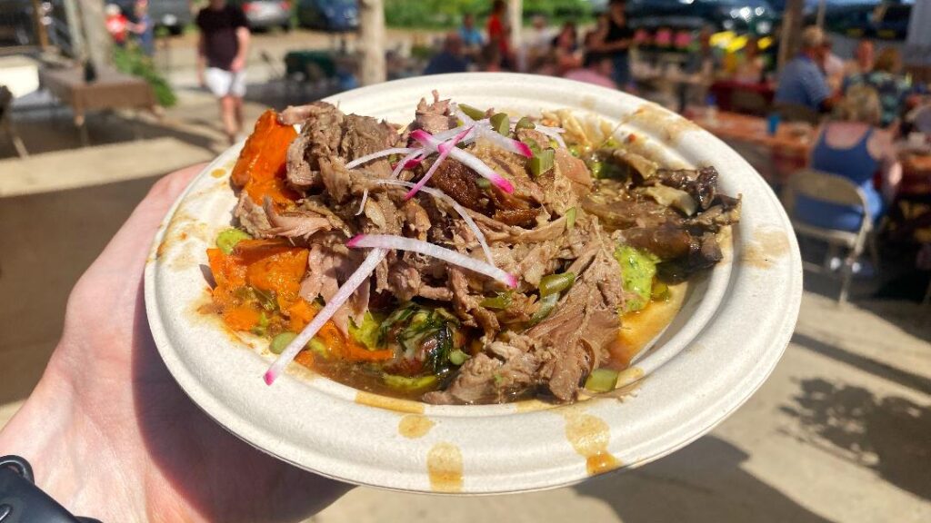 Battle of the Chefs Braised Lamb and Wood-Fired Potatoes