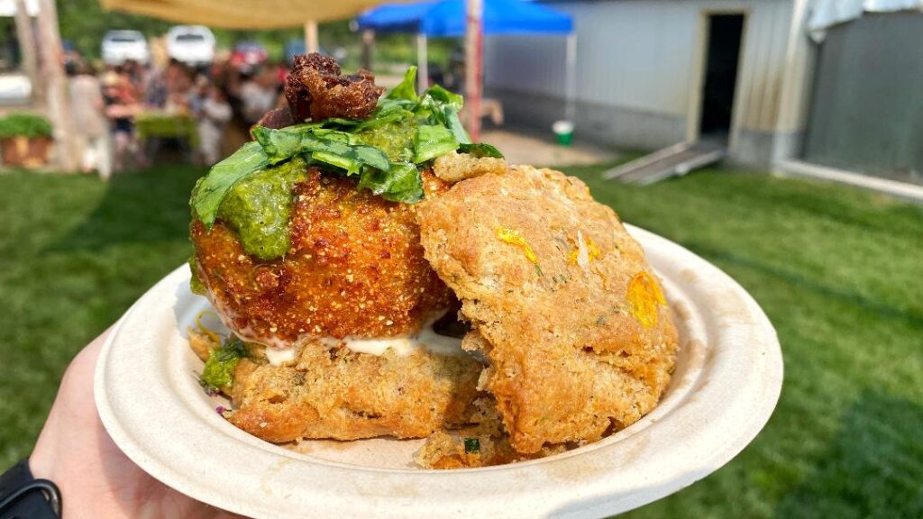 Battle of the Chefs Crispy Chicken Biscuit