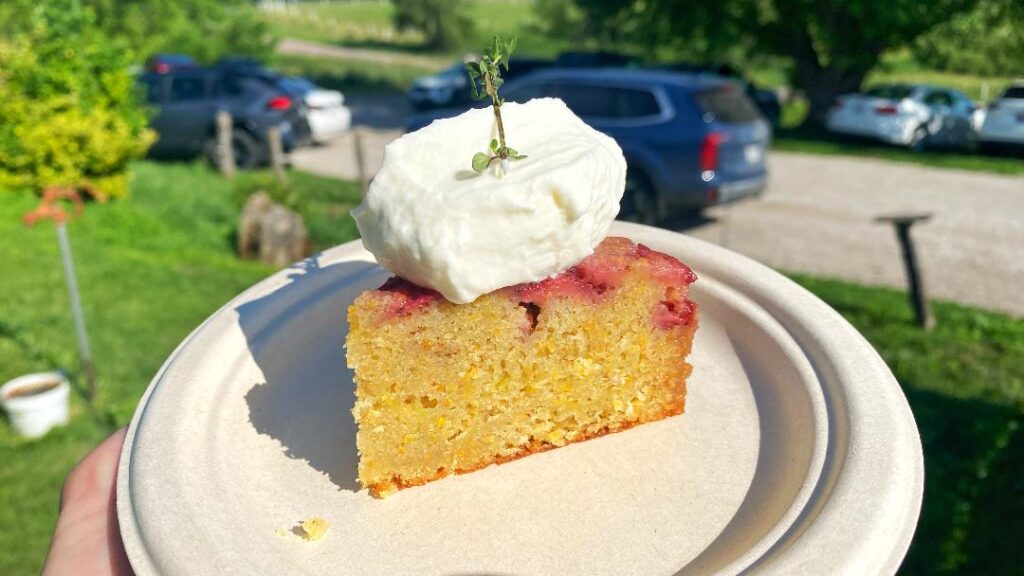 Battle of the Chefs Strawberry Thyme Upside Down Cake