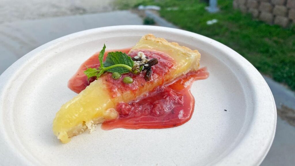 Buttered Marshmallow Lemon Tart