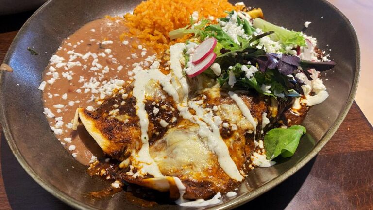 Santoro Mole Enchiladas