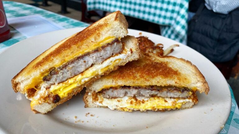 Lisa's Radial Cafe Radial Breakfast Sandwich