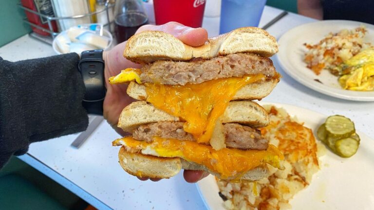 Harold's Koffee House Breakfast Sandwich